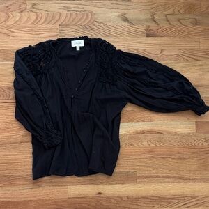 Cleobella Claudia Blouse in Black
